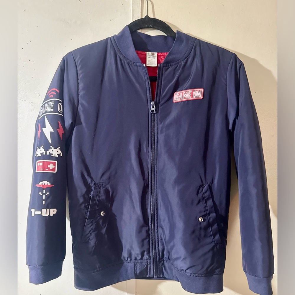 Navy Blue Gamer Jacket